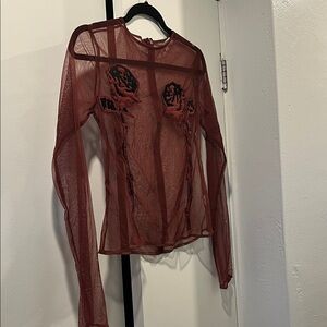 Opening Ceremony Sheer Top